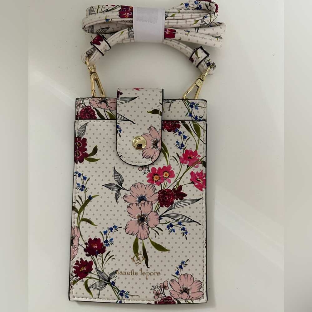 Nanette Lepore Floral Phone Crossbody Case